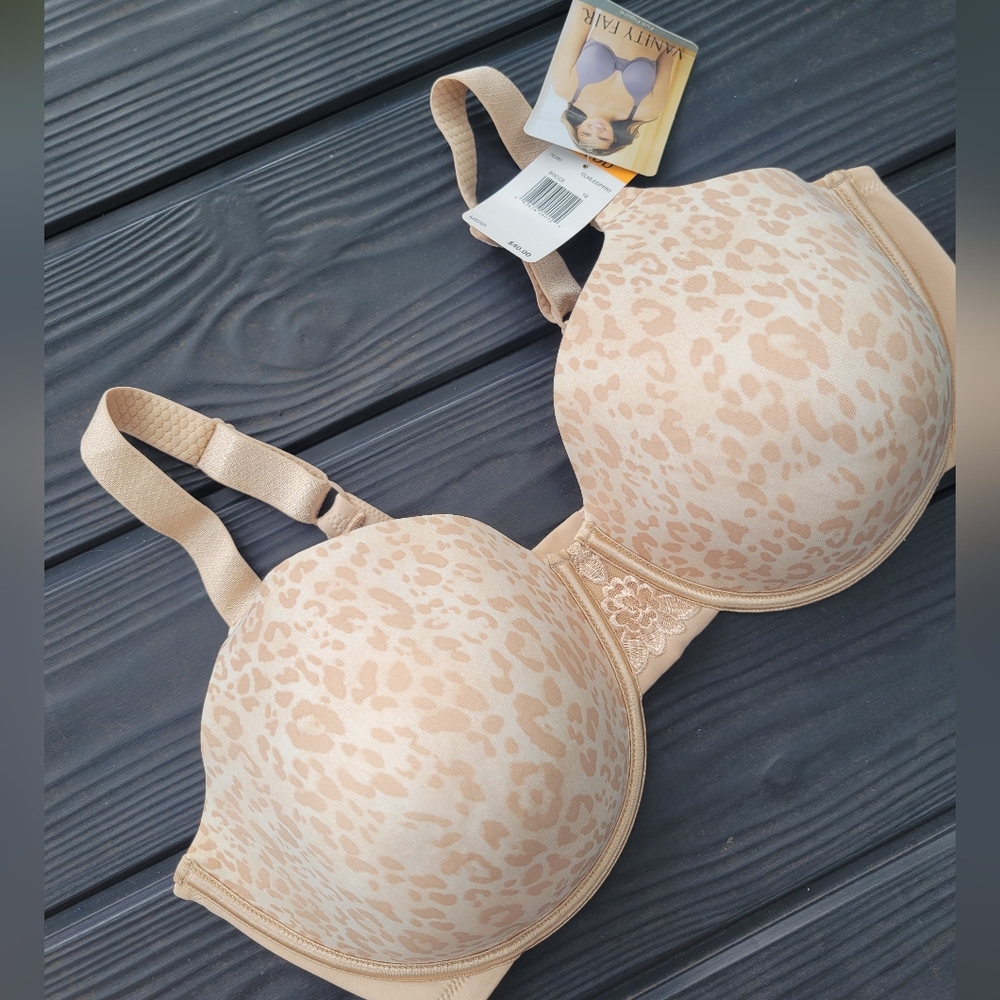 Vanity Fair Nude Cheetah Print 42DD